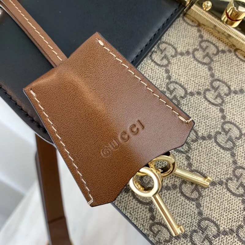 Wholesale Luxury Gucci Padlock Small Gg Top Handle Bag 453188 - Image 7