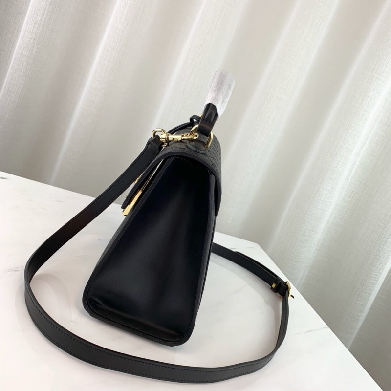 Wholesale Luxury Gucci Padlock Small Gucci Signature Top Handle Bag 453188 - Image 4