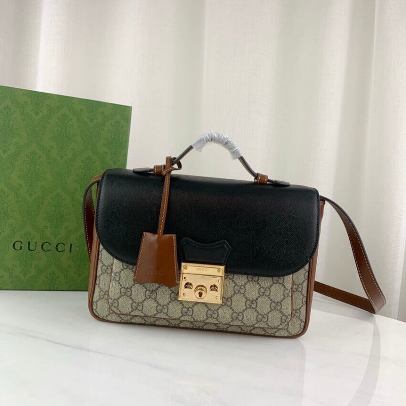 Wholesale Luxury Gucci Padlock Small Shoulder Bag In Gg Supreme Canvas 644527 - Image 3