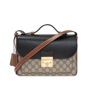 Wholesale Luxury Gucci Padlock Small Shoulder Bag In Gg Supreme Canvas 644527