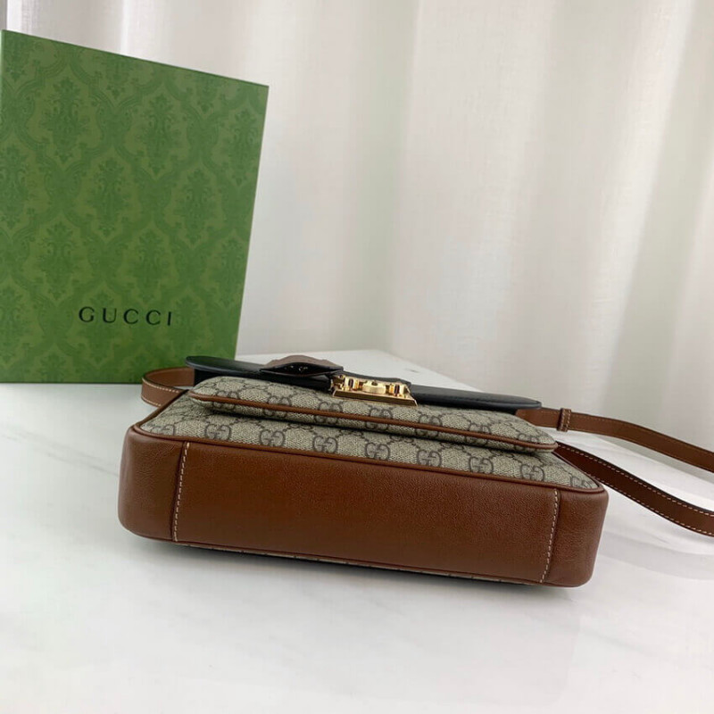 Wholesale Luxury Gucci Padlock Small Shoulder Bag In Gg Supreme Canvas 644527 - Image 6