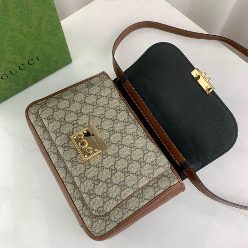 Wholesale Luxury Gucci Padlock Small Shoulder Bag In Gg Supreme Canvas 644527 - Image 8
