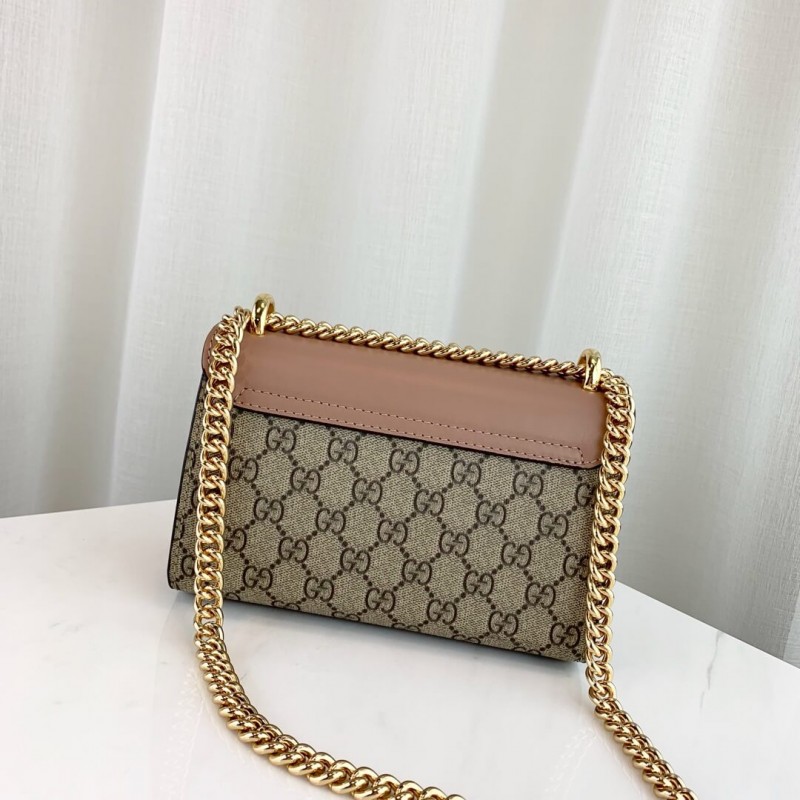 Wholesale Luxury Gucci Padlock Studded Gg Supreme Shoulder Bag 432182 - Image 3