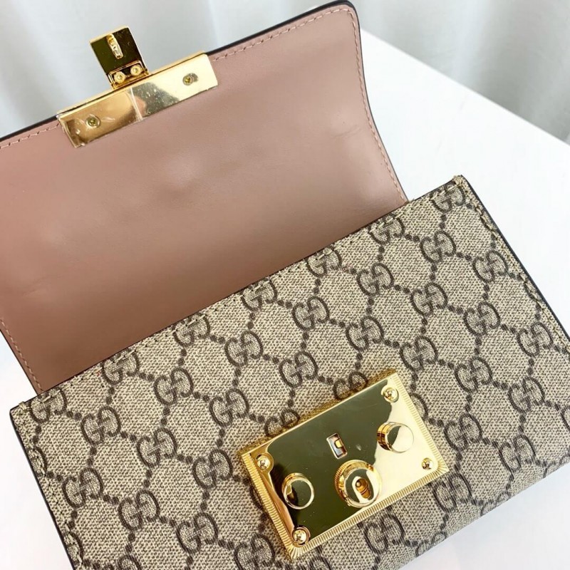 Wholesale Luxury Gucci Padlock Studded Gg Supreme Shoulder Bag 432182 - Image 8
