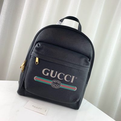 Alternative view of Wholesale Luxury Gucci Print Leather Backpack 547834