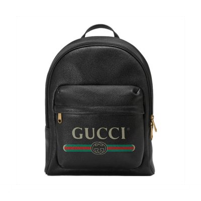 Wholesale Luxury Gucci Print Leather Backpack 547834