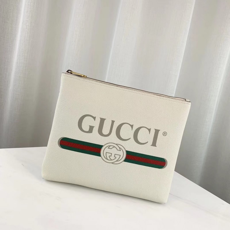 Wholesale Luxury Gucci Print Leather Medium Portfolio 500981 - Image 2