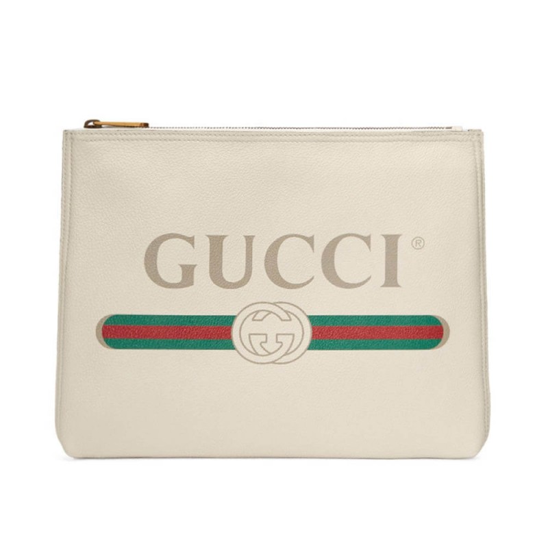 Wholesale Luxury Gucci Print Leather Medium Portfolio 500981