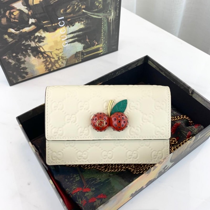 Wholesale Luxury Gucci Signature Mini Bag With Cherries 481291 - Image 10