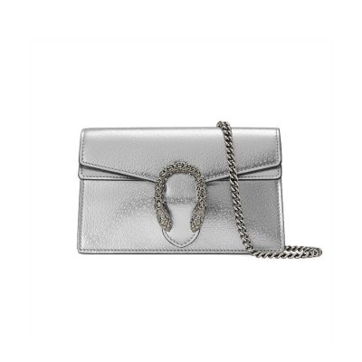 Wholesale Luxury Gucci Silver Dionysus Super Mini Bag 476432