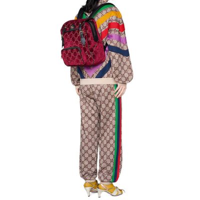 Alternative view of Wholesale Luxury Gucci Small Gg Velvet Backpack 574942