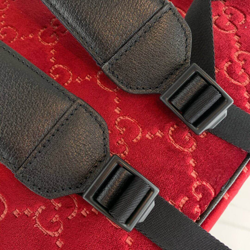 Wholesale Luxury Gucci Small Gg Velvet Backpack 574942 - Image 10