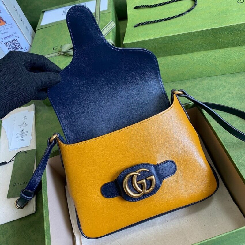 Wholesale Luxury Gucci Small Messenger Bag With Double G 648934 - Image 8