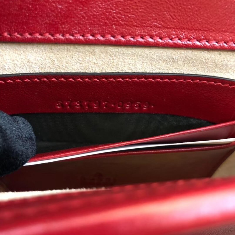 Wholesale Luxury Gucci Smooth Leather Rajah Mini Bag 573797 - Image 9
