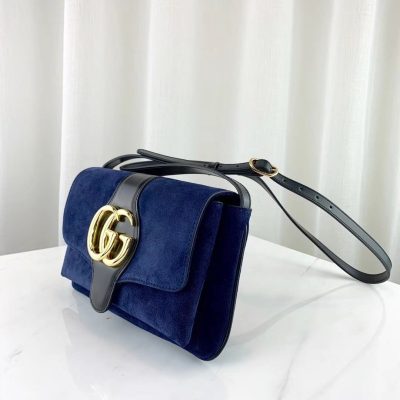 Alternative view of Wholesale Luxury Gucci Suede Arli Small Shoulder Bag 550129