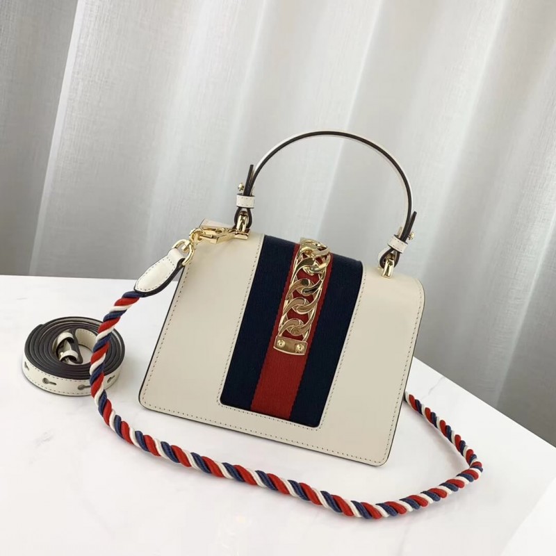 Wholesale Luxury Gucci Sylvie Leather Mini Bag 470270 - Image 3