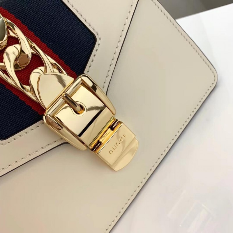 Wholesale Luxury Gucci Sylvie Leather Mini Bag 470270 - Image 5
