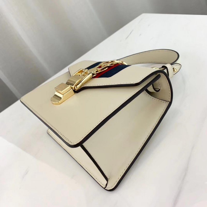 Wholesale Luxury Gucci Sylvie Leather Mini Bag 470270 - Image 9