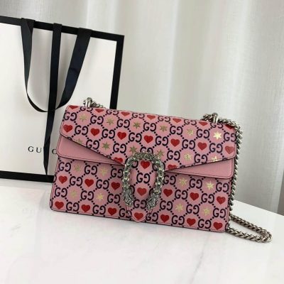 Wholesale Luxury Gucci ValentineS Day Exclusive Dionysus Small Shoulder Bag 400249