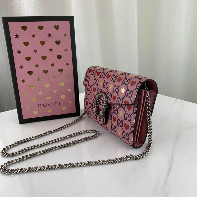 Wholesale Luxury Gucci ValentineS Day Exclusive Dionysus Super Mini Chain Bag 401231 - Image 3
