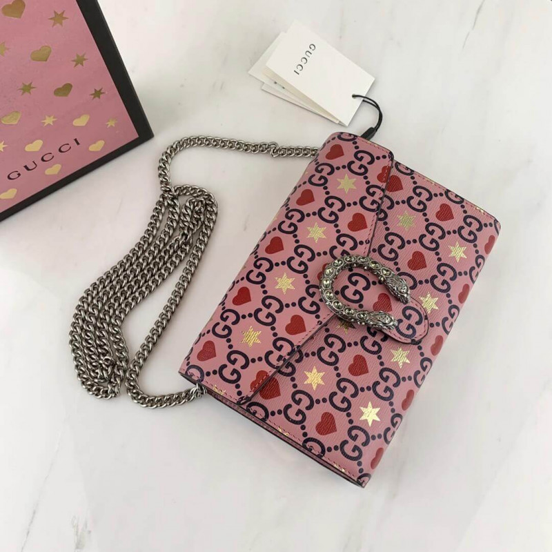 Wholesale Luxury Gucci ValentineS Day Exclusive Dionysus Super Mini Chain Bag 401231 - Image 7