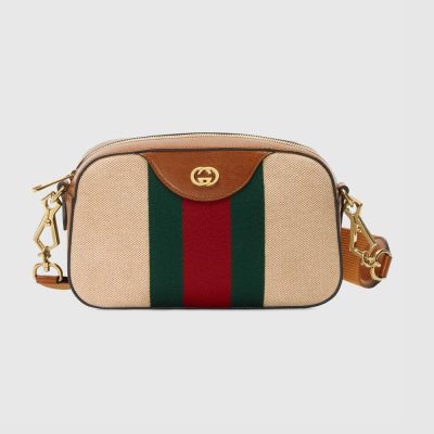 Wholesale Luxury Gucci Vintage Canvas Shoulder Bag 575073 Beige
