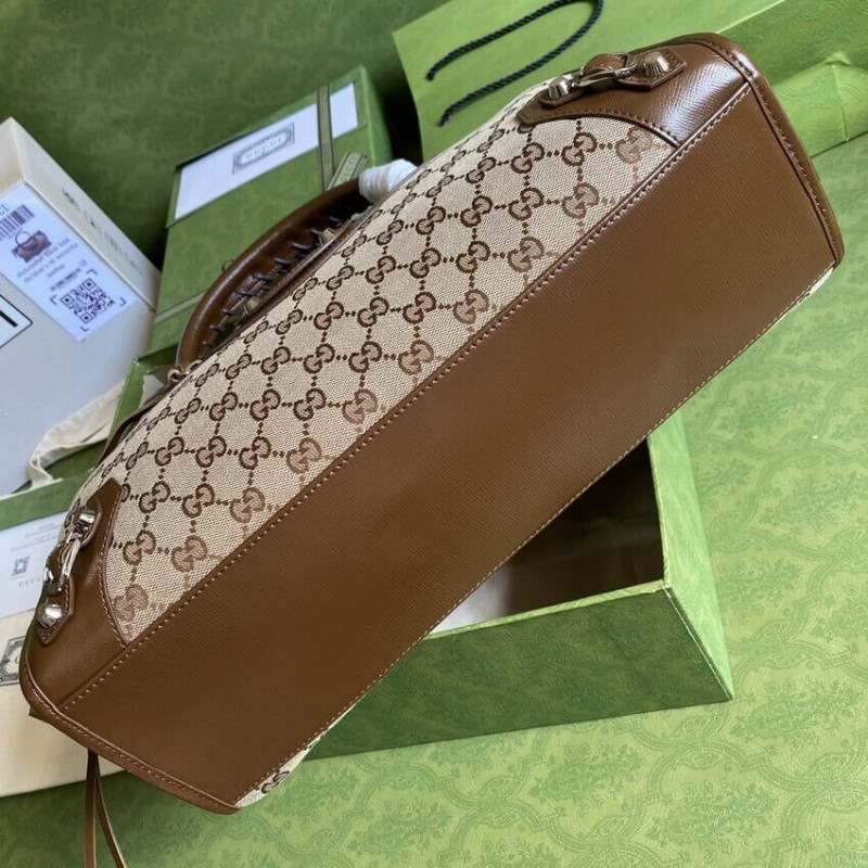Wholesale Luxury Gucci X Balenciaga Gg Canvas City Bag 38Cm 658597 - Image 3