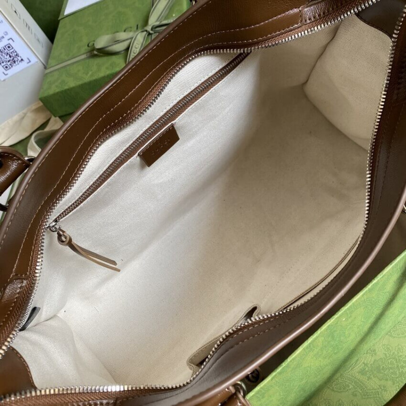 Wholesale Luxury Gucci X Balenciaga Gg Canvas City Bag 38Cm 658597 - Image 7