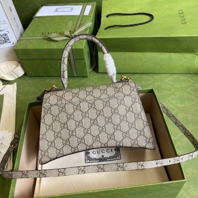 Alternative view of Wholesale Luxury Gucci X Balenciaga Hourglass Small Top Handle Bag 658575
