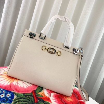 Alternative view of Wholesale Luxury Gucci Zumi Grainy Leather Medium Top Handle Bag 564714