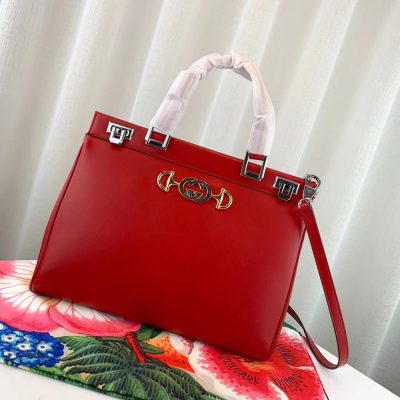 Alternative view of Wholesale Luxury Gucci Zumi Smooth Leather Medium Top Handle Bag 564714