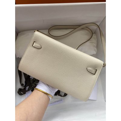 Alternative view of Wholesale Luxury Hermes Kelly Wallet To Go Woc 499041 Off-White
