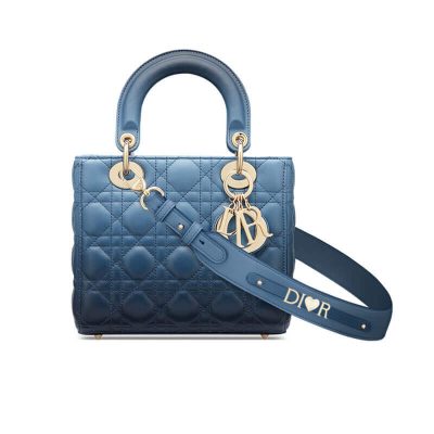 Wholesale Luxury Lady Dior My Abcdior Bag In Indigo Blue Gradient Cannage Lambskin M0538