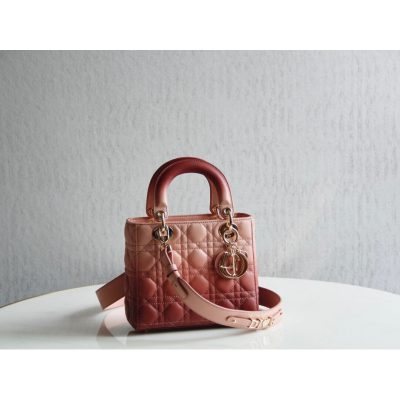 Alternative view of Wholesale Luxury Lady Dior My Abcdior Bag In Pink Gradient Cannage Lambskin M0538
