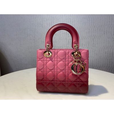 Alternative view of Wholesale Luxury Lady Dior My Abcdior Bag In Strawberry Pink Gradient Cannage Lambskin M0538