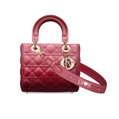 Wholesale Luxury Lady Dior My Abcdior Bag In Strawberry Pink Gradient Cannage Lambskin M0538