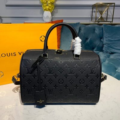 Wholesale Luxury Louis Vuitto Monogram Empreinte Speedy Bandouliere 30 M43503