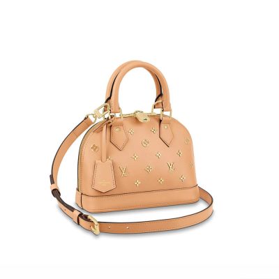 Wholesale Luxury Louis Vuitton Alma Bb Monogram Metal In Beige M58638