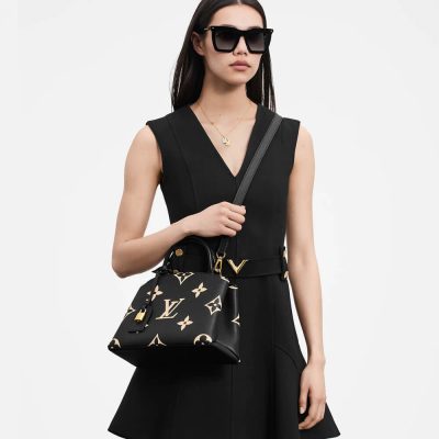 Alternative view of Wholesale Luxury Louis Vuitton Bicolor Monogram Empreinte Leather Petit Palais M58913
