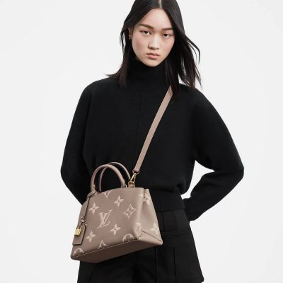 Alternative view of Wholesale Luxury Louis Vuitton Bicolor Monogram Empreinte Leather Petit Palais M58914