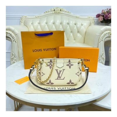 Alternative view of Wholesale Luxury Louis Vuitton Bicolor Multi Pochette Accessoires Beige