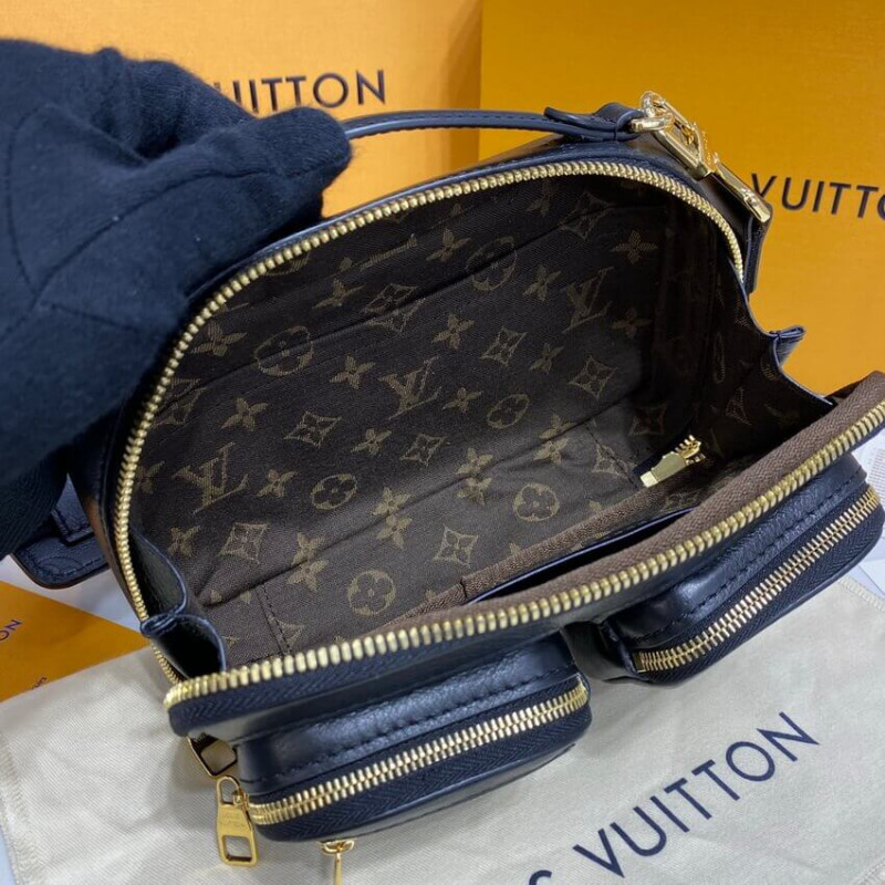 Wholesale Luxury Louis Vuitton Calfskin Leather Utility Crossbody M80450 - Image 19