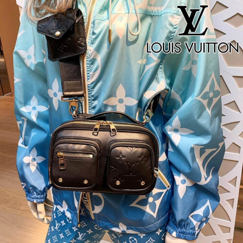 Wholesale Luxury Louis Vuitton Calfskin Leather Utility Crossbody M80450 - Image 4