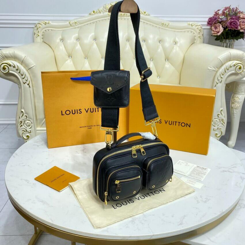 Wholesale Luxury Louis Vuitton Calfskin Leather Utility Crossbody M80450 - Image 10