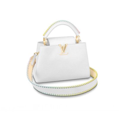 Wholesale Luxury Louis Vuitton Capucines Bb Bag M57941 White