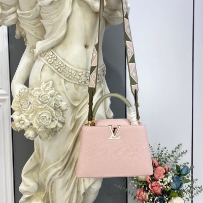 Alternative view of Wholesale Luxury Louis Vuitton Capucines Bb M59061 Rose/Beige