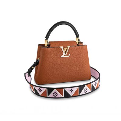 Wholesale Luxury Louis Vuitton Capucines Bb M59266 Gold/Noir
