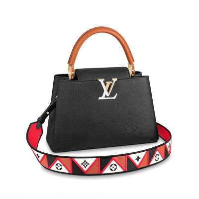 Wholesale Luxury Louis Vuitton Capucines Mm M59020 Noir/Rouge