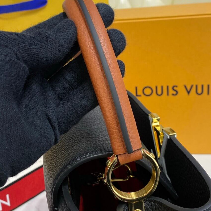 Wholesale Luxury Louis Vuitton Capucines Mm M59020 Noir/Rouge - Image 7