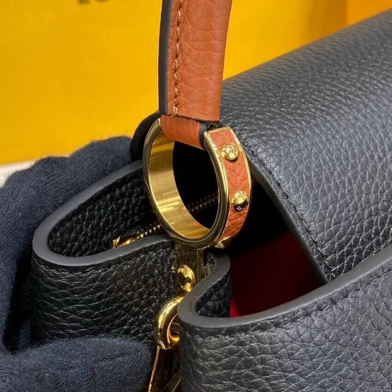 Wholesale Luxury Louis Vuitton Capucines Mm M59020 Noir/Rouge - Image 10